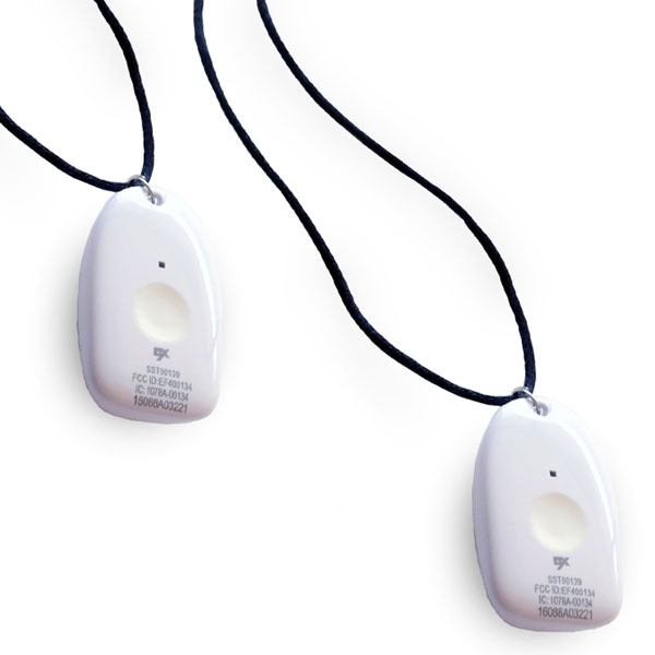 Helpline Medical Alarm Home and on the go Beeper Necklace